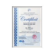 SN EN ISO 9001:2001 cz